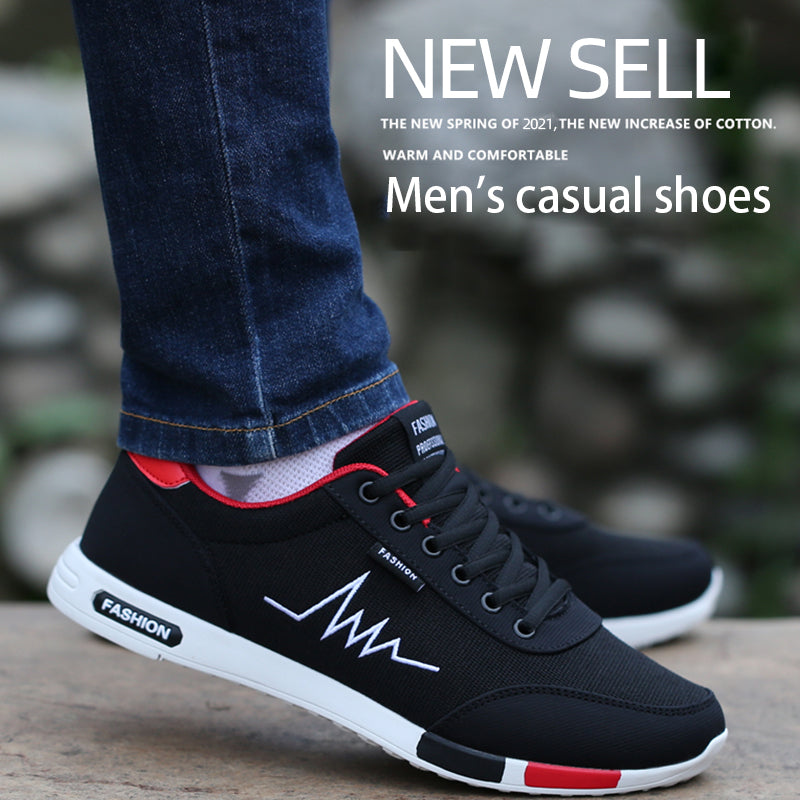 Atmungsaktive Herren Freizeit-Sportschuhe