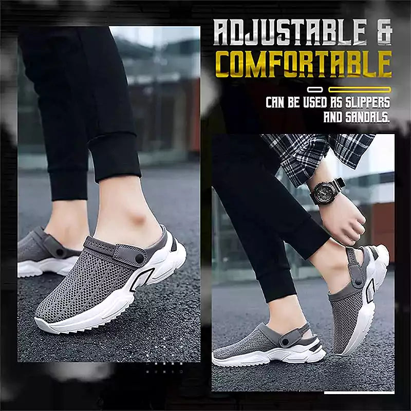 LetcloTM New Men's Orthopedic Hollow-Out Crocs / Sandals